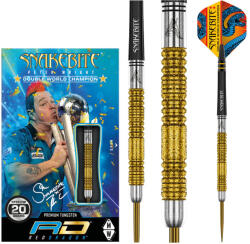 Red Dragon DART SZETT RED DRAGON STEEL PETER WRIGHT DOUBLE WORLD CHAMPION GOLD PLUS 22g, 90%