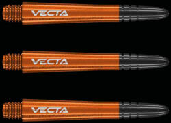 Winmau Dart Szár Winmau Vecta, Narancssárga Műanyag, Fekete Fém Toppal, Hosszú