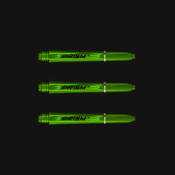 Winmau Dart szár Winmau Prism műanyag, zöld, rövid (utolsó darabok)