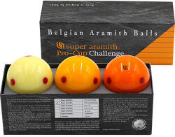 Aramith Golyókészlet Karambol Aramith Pro-Cup Challenge 61, 5mm