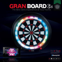  dartsgép elektromos online, Granboard3s Blue, verseny méretű szektorokkal