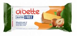 DIBETTE mogyorós ízű krémmel töltött mártatlan ostyaszelet, fruktózzal gluténmentes 50 g