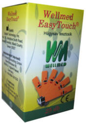  Wellmed easytouch húgysav tesztcsík 25 db - mamavita