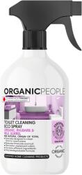 Organic People öko wc tisztító spray bio rebarbarával és vadsóskával 500 ml
