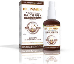  Dr. immun 25 gyógynövényes hajcseppek koffeinnel és biokávé kivonattal 50 ml - mamavita