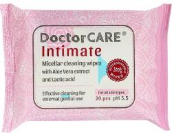  Doctor Care intim nedves törlőkendő 100% biodegradable 20 db - mamavita