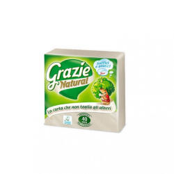  Grazie Natural szalvéta 2 rétegű 40 db - mamavita
