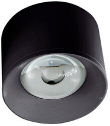 2R LED FTS R1605 12W felületre szerelhető mélysugárzó kerek fekete (L090607316) - mystock