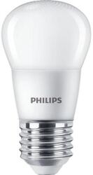 Philips LED izzó, E27, kisgömb, P45, 5W, 470lm, 2700K, PHILIPS "CorePro (929002969402) - mystock