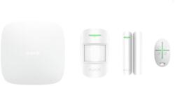 Ajax Systems StarterKit Plus WH fehér vezetéknélküli riasztó szett (20290) - mystock