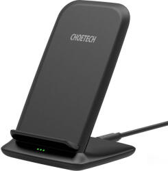 Choetech Wireless Charging Stand Choetech T555-F 15 W (black) (T555-F) - multimediabolt