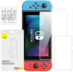 Baseus edzett üveg képernyővédő Nintendo Switch 2019 (P6001205K201-00)