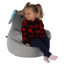 TEMPO KONDELA Babzsák, szürke szövet, BABY TYP 2 - mindigbutor