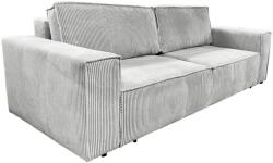 TEMPO KONDELA Kihúzható heverő, világosszürke, HARPERA BIG SOFA - mindigbutor