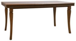 TEMPO KONDELA Étkezőasztal, széthúzható, samoa king, 160-203x90x82 cm, KORA - mindigbutor