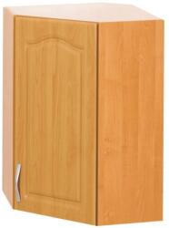 TEMPO KONDELA Sarok konyhaszekrény, felső, jobbos, éger, LORA MDF NEW KLASIK W60 / 60 - mindigbutor