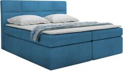 Miló Bútor TYP57 boxspring ágy, azúrkék - mindigbutor - 440 330 Ft