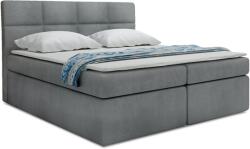 Miló Bútor TYP57 boxspring ágy, szürke - mindigbutor - 455 730 Ft