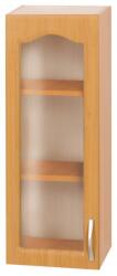 TEMPO KONDELA Felső konyhaszekrény, éger, balos, LORA MDF NEW KLASIK W40S - mindigbutor
