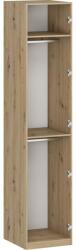 Halmar FLEX - K1 korpusz a MODULAR SROBE SYSTEM-hez - kézműves tölgy - mindigbutor