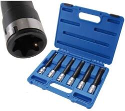 BGS technic 6 részes E-torx dugókulcs készlet, EXTRA hosszú E10 - E20 műanyag dobozban (BGS-2028) (BGS-2028)