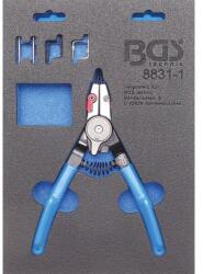 BGS technic Seeger gyűrű külső/belső átváltható fogó cserélhető heggyel (BGS-8831)