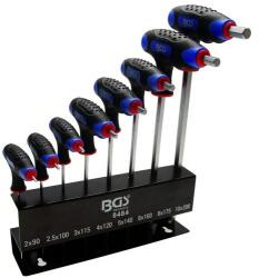 BGS technic 8 részes T-kulcs készlet, imbusz 2-10 mm (BGS-8484) (BGS-8484)