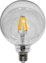 Lumen Ledes izzó COG Gömb formájú 125mm Szabályozható E27 10W Átlátszó Meleg Fehér 2800k 230V (13-27110009)