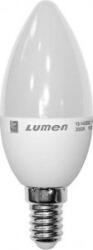 Lumen Power Ledes izzó Gyertya formájú E14 5W Fehér Meleg Fehér 3000k 230V (06-7325-cald)