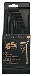 Brüder Mannesmann 9db-os MANNESMANN Pro CROVA GÖMBFEJŰ IMBUSZKULCS KÉSZLET 1, 5-10mm 10év GARANCIA