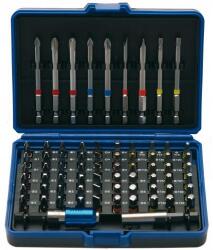 BGS technic 71 részes szinjelzett bit készlet műanyag dobozban (BGS-4815)