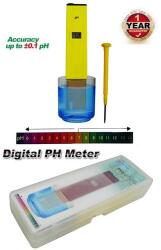 DIGITÁLIS PH MÉRŐ MŰSZER VÍZ ÉLELMISZER ITAL MÉRŐ 1év GARANCIA (S-DT-0180)