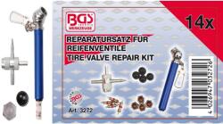 BGS technic 14 részes gumiabroncs szelepjavító készlet (BGS-3272)
