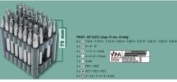 Brüder Mannesmann 32db-os 75mm SPECIÁLIS BIT CSAVARHÚZÓ FEJ KÉSZLET MANNESMANN 10év GARANCIA (29732)