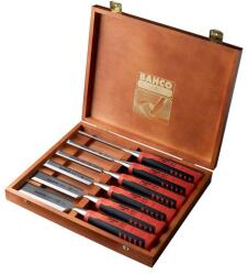 Bahco Ipari profi asztalos vésőkészlet 6db-os svédacél extra tartós éltartó Bahco professional (424P-S6-EUR)