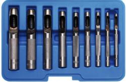BGS technic 9 darabos bőr lyukasztó készlet, 3-12 mm (BGS-565)