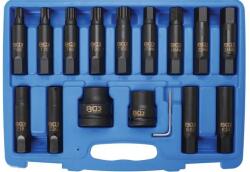 BGS technic 16 részes gépi E-torx, T-torx , Imbusz kulcs készlet (BGS-5246) (BGS-5246)
