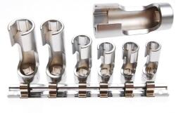 BGS technic 7 részes 3/8" kivágott speciális dugókulcs készlet, lambda szondához (BGS-1105)