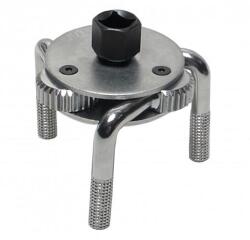 BGS technic BGS 3 karmos olajszűrő leszedő szerszám, meghajtó adapter négyszög 1/2" és 3/8", hatszög 21 mm, átmérő 70-135 mm 3 lábú (BGS-1030)