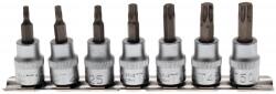 BGS technic 7 részes bit dugókulcs készlet, T-torx 3/8" sínen (BGS-5108) (BGS-5108)