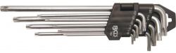 BGS technic 9 részes Hajlított szárú Torx készlet, T10-50 (BGS-793)