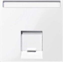 Schneider Electric Fedlap, 1Xrj45 Aljzathoz, System-M, Aktív Fehér, Antibakteriális MTN469825 (MTN469825)
