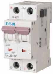 Eaton Kismegszakító PL7-C32/2-DC 32A 6Ka 2P (264905)