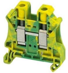 Schneider Electric Csavaros egyszintes földelőkapocs 1x1 csatlakozás 10, 2 mm 10 mm2 zöld-sárga 76A-es NSYTRV102PE (NSYTRV102PE)