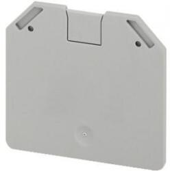Schneider Electric Véglap 2, 2 mm csavaros egyszintes sorkapocshoz 1x1 csatlakozás 16 mm2 szürke NSYTRAC162 (NSYTRAC162)
