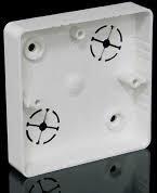 Kopos Kötődoboz Falon kívüli Műanyag 80 mm x 80 mm-ben x 16 mm LK 80R/1 HB (LK80R/1HB)