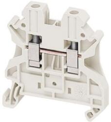 Schneider Electric Csavaros egyszintes átkötőkapocs 1x1 csatlakozás 6, 2 mm 4 mm2 32A-es fehér NSYTRV42WH (NSYTRV42WH)