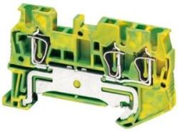Schneider Electric Rugós egyszintes földelőkapocs 1x2 csatlakozás 5, 2 mm 2, 5 mm2 zöld-sárga NSYTRR23PE (NSYTRR23PE)