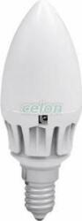 Lumen Power Ledes izzó Gyertya formájú Szabályozható E14 7W Fehér Hideg fehér 6200k 230V (06-73379-rece)