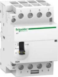 Schneider Electric ACTI9 iCT40A kézi vezérlésű kontaktor, 50Hz, 4NO, 24VAC A9C21144 (A9C21144)